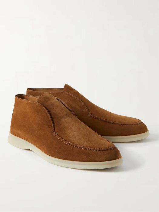 Loro Piana classic nubuck desert boots