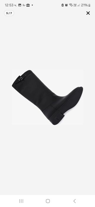 BRONX  ботуши от естествена кожа