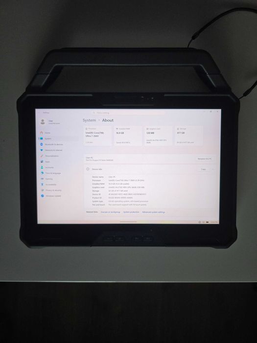 Tableta Dell Rugged 10"