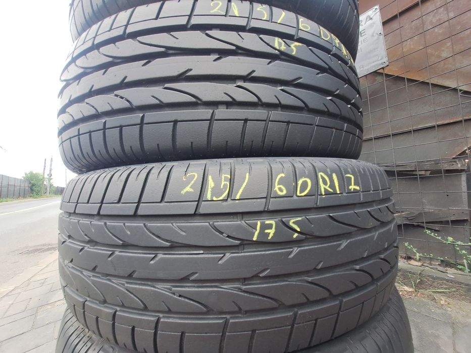 4 anvelope vara 215/60r17 Bridgestone Montaj Gratuit