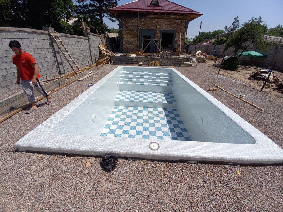 Строительство бассейнов фонтанов водопад обслуживание