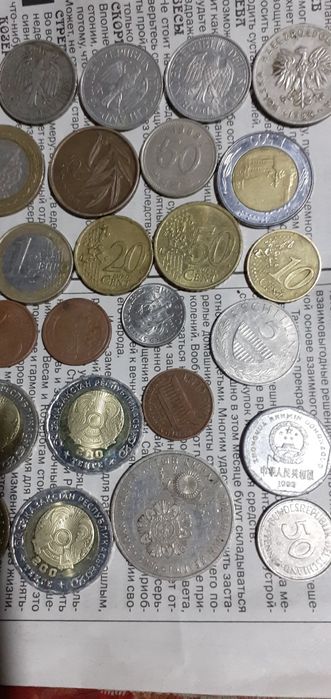 Продаются манеты вхорошем состаянии