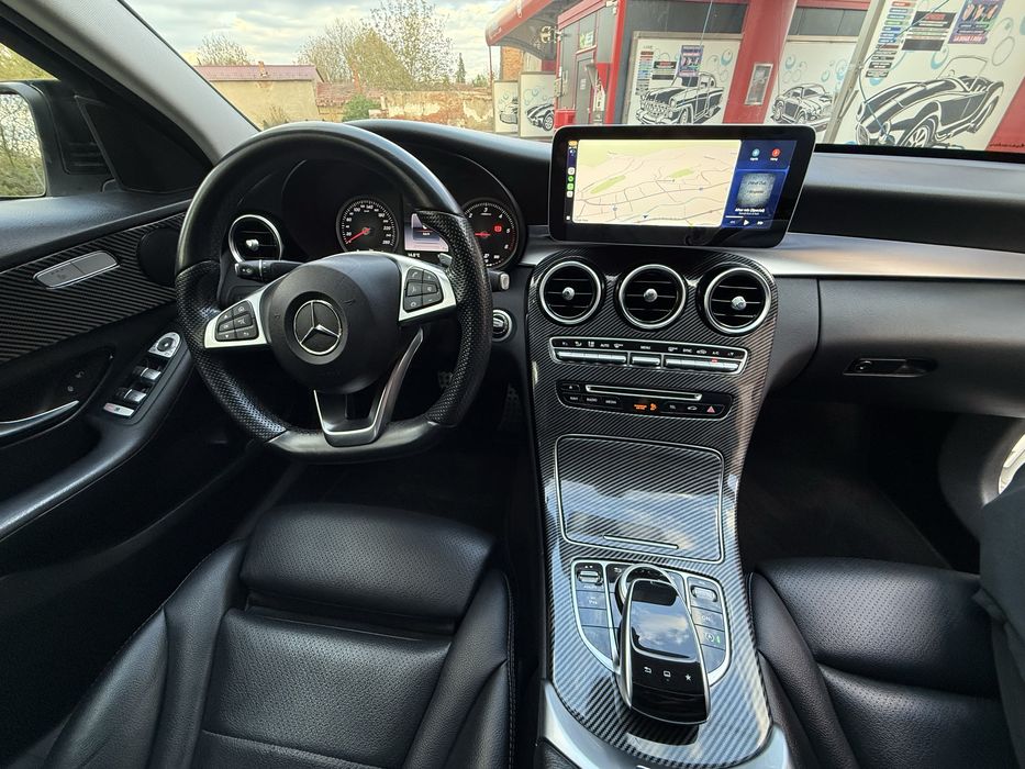 Mercedes-Benz C class 2.2cdi 170cp 7g-tronic led carplay cu nr valabil!