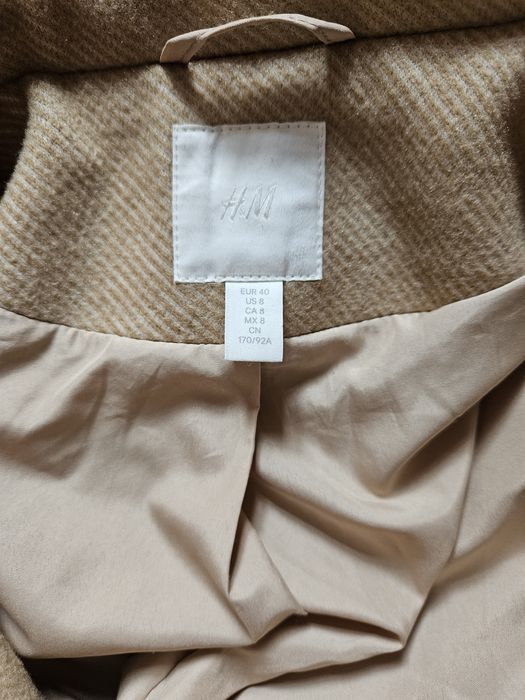 Палто H&M в бежово размер 40 / M