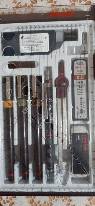 Комплект рапитографи Rotring с много подаръци
