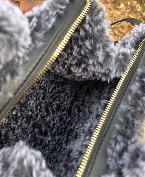 Сумка плюшевая меховая