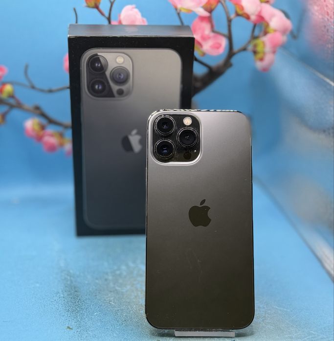 ПЕРФЕКТЕН!!! Apple, iPhone 13 Pro Max, 128GB, 5G, Graphite