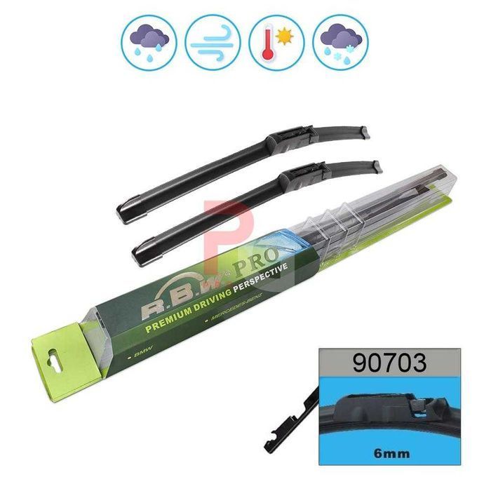 Set Stergatoare Parbriz Audi, А6 (22+22)