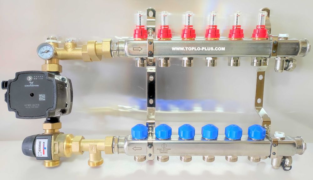 Изолация за подово отопление с фолио Такер плоча 30мм