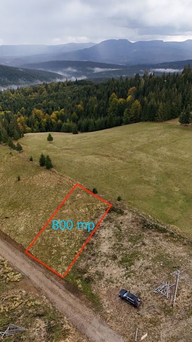 Teren 800 mp (8 ari) – Pasul Tihuța, Piatra Fântânele