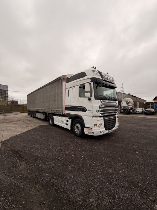 Vand DAF XF105  Euro5 si Semiremorca Schimtz 2016