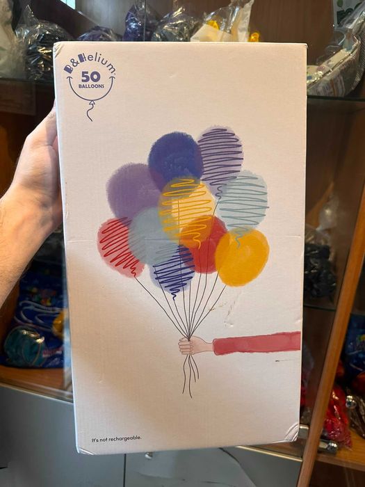 Heliu pentru baloanele petrecerilor tale