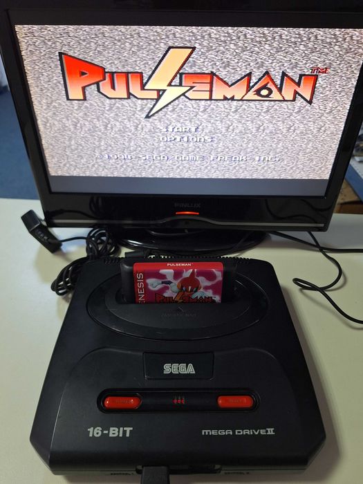 Pulseman game for Sega Mega Drive Genesis