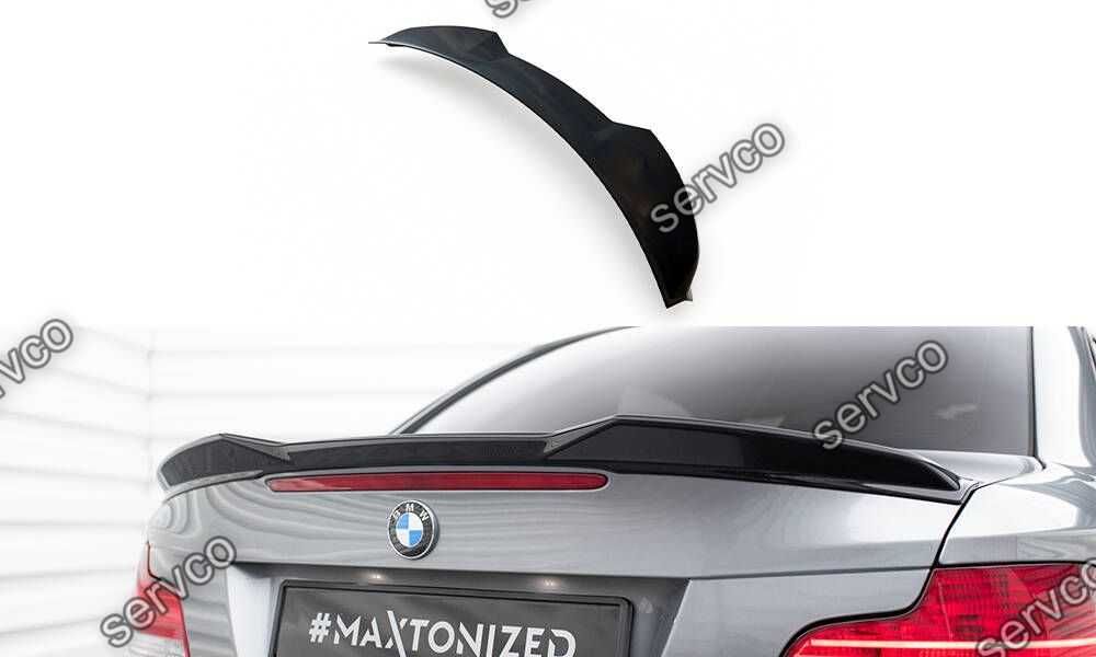 Eleron spoiler cap Bmw Seria 1 M-Pack E82 2007-2011 v3 Maxton Design