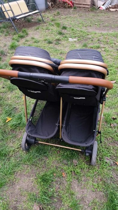 Двойна детска Детска количка Чиполино с две кошчета за кола