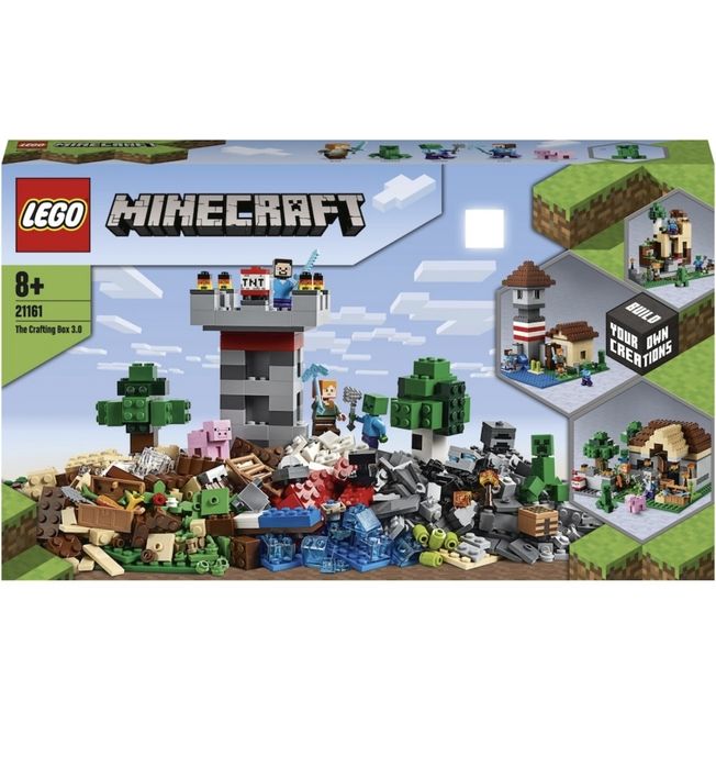 LEGO Minecraft - Cutie de crafting 3.0, 21161, 564 piese