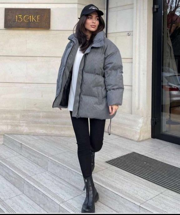 Куртка новая серая