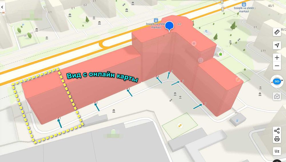 ЖК O'ZBEGIM, Новостройка  2/10/10  65м²