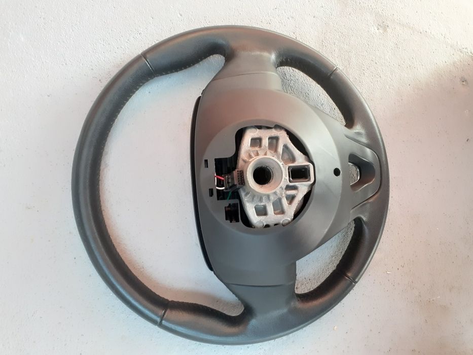 Volan Piele Cu Comenzi Airbag Complet Renault Megane 3 Scenic Fluence