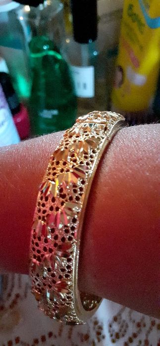 18к позлатена гривна