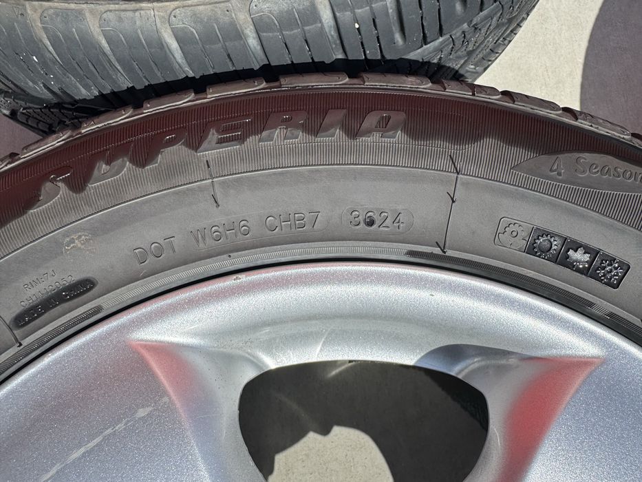 Джанти  с гуми МБ 5х112 225/55/16