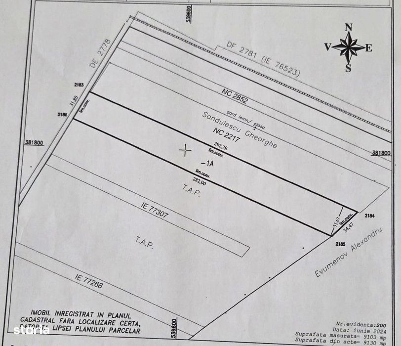 Oportunitate!Teren de vânzare – Comuna Răzvad, Sat Valea Voievozilor