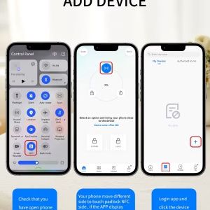 NFC пасивен интелигентен катинар