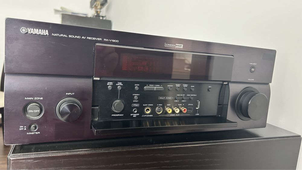 Black Friday! Receiver Yamaha RX-V1900 7.1, Multizone - impecabil