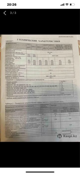Электродуховка GEFEST