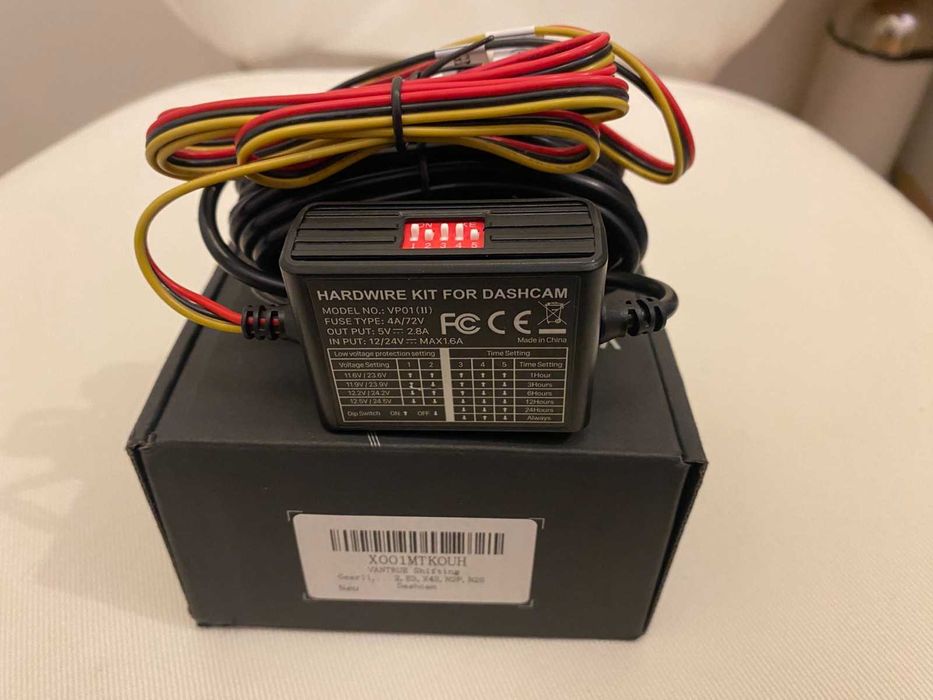 Видеорегистратор VANTRUE S1 Pro Max с управление и окабеляване