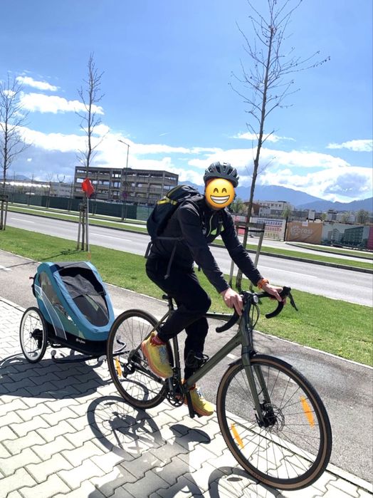 Carucior alergare Cybex Zeno cu kit de bicicletă