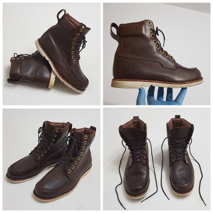 Ghete, bocanci Timberland Earth Keepers Waterproof, piele naturală 43