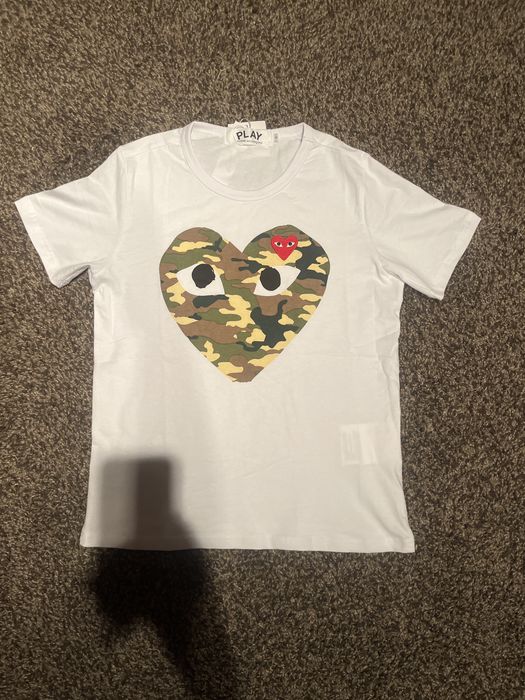 Comme des Garcons tricou alb