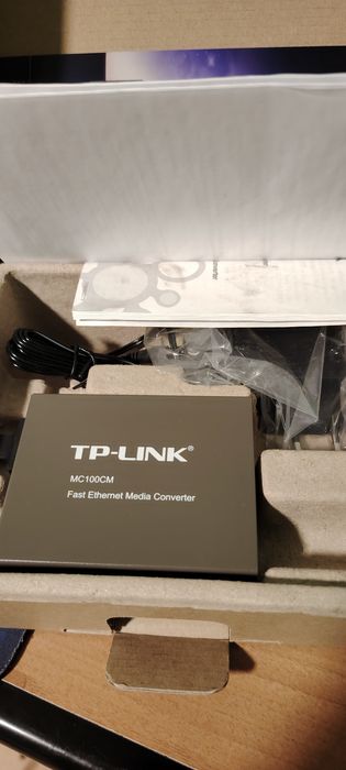 Set 2 bucăți: Media Converter TP-LINK MC100CM NOI Nefolosite