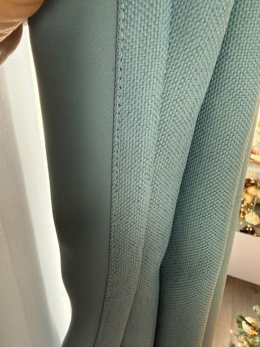 3x Draperii Albastre Blackout 260x200 + 3 fete de perne gratis