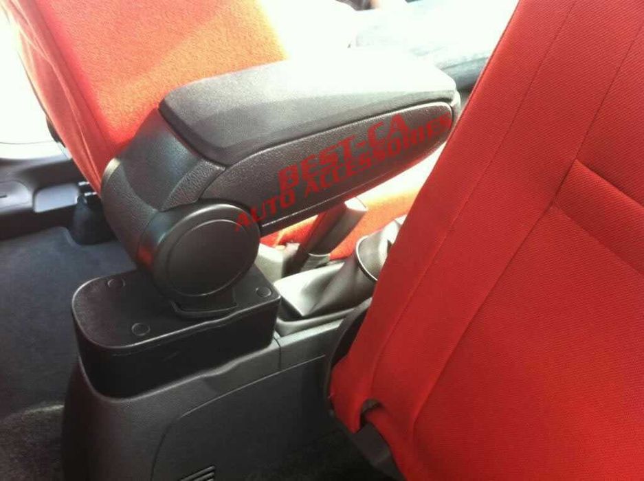 Cotiera auto dedicata textile negru pentru Opel Corsa D (2006-2014)