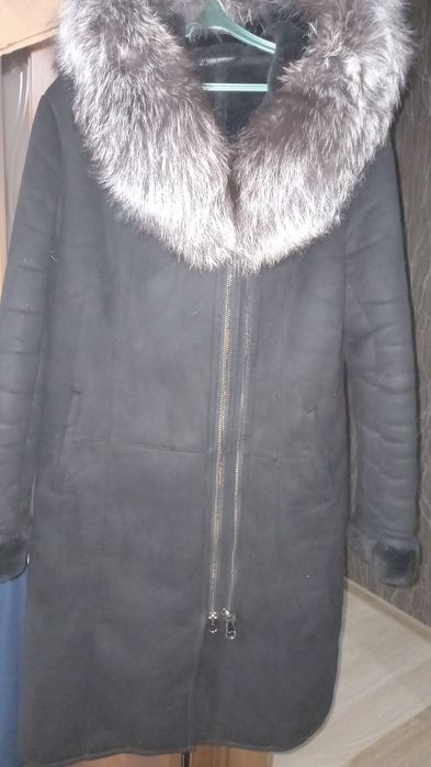 Очень тёплая дубленка!