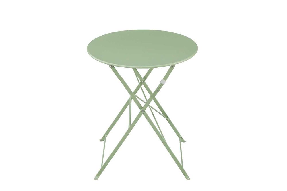 Set Bistro Flair mobilier terasa gradina, 2 scaune + masa, otel vopsit