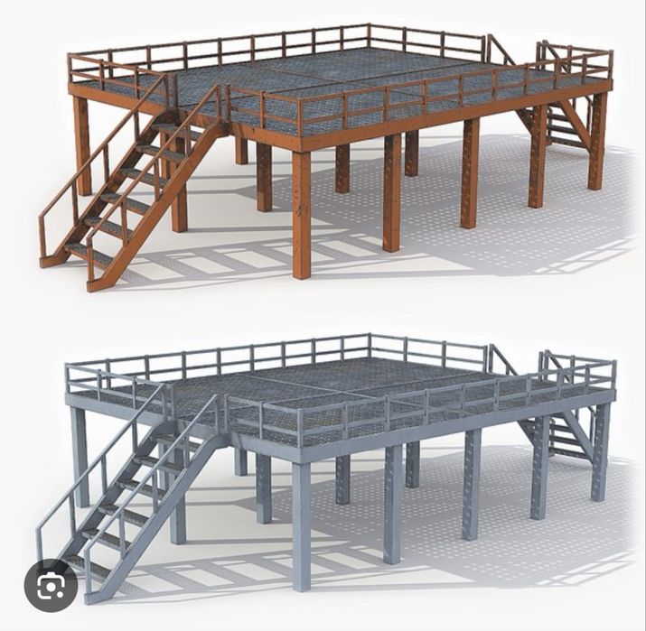 стальной платформа