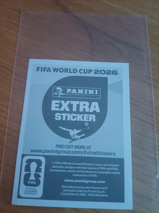 Extra Sticker Kilian Mbappe Bronz