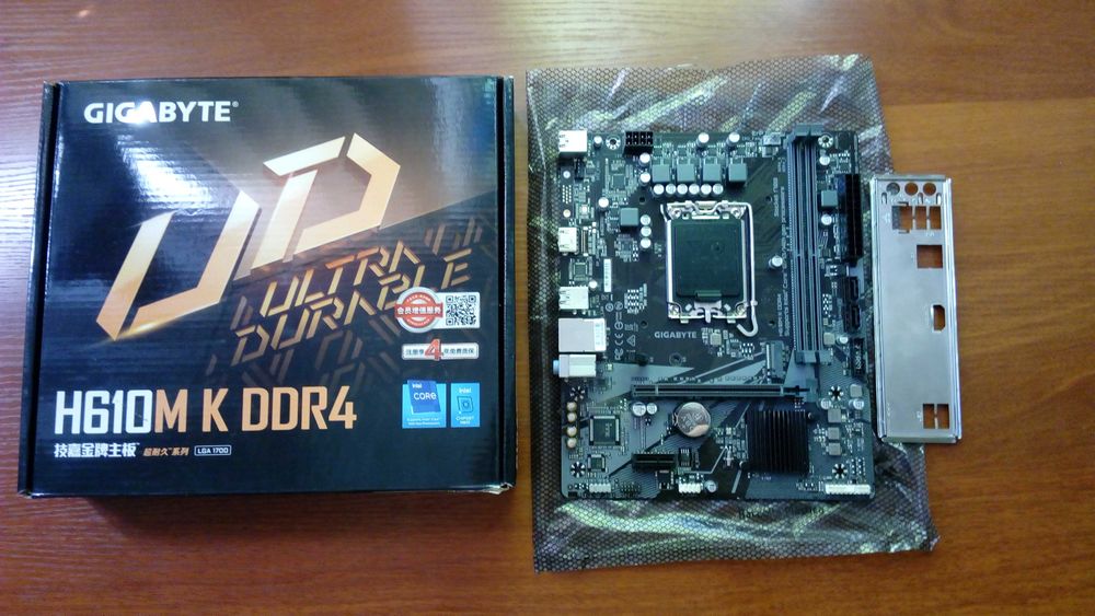 Материнская плата GIGABYTE H610M K DDR4