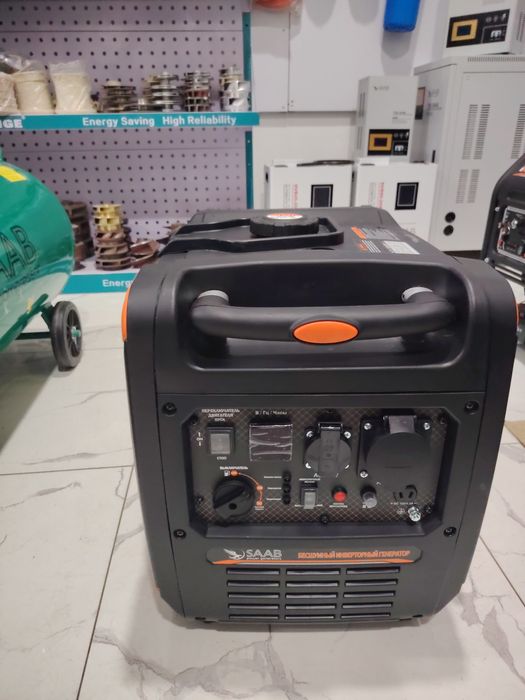 Generator dvijok  генератор бесшумный инвертор движoк  5кв АВР