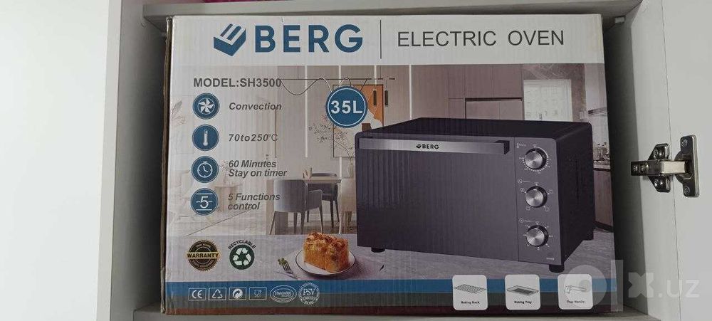 Электрическая Мини печь BERG SH3500