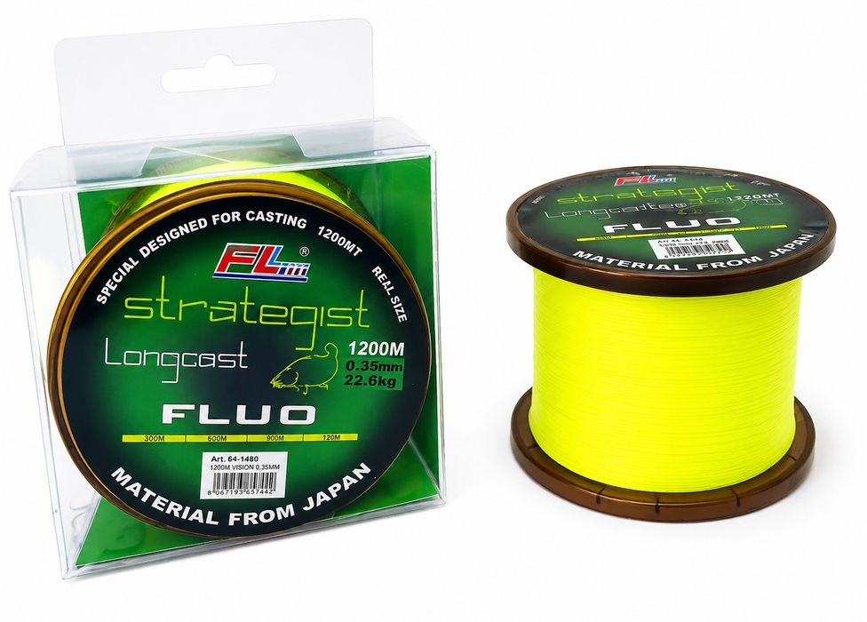 ROLA FIR (GUTA ) Nylon STRATEGIST Longcast PROFL Fluo 1200metri