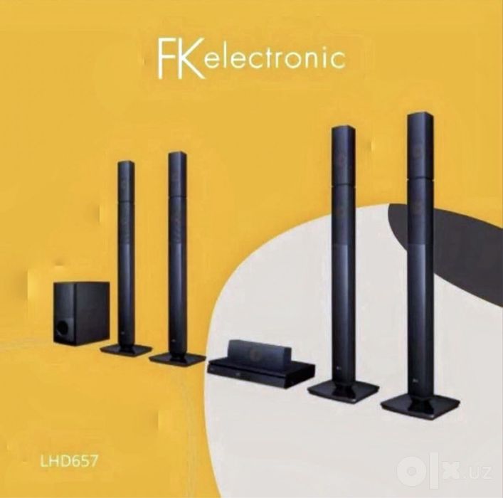 Домашний кинотеатр LG LHD657. Для дома.