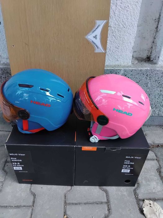 ТОП Цена! Детска каска с визьор Head  Mojo