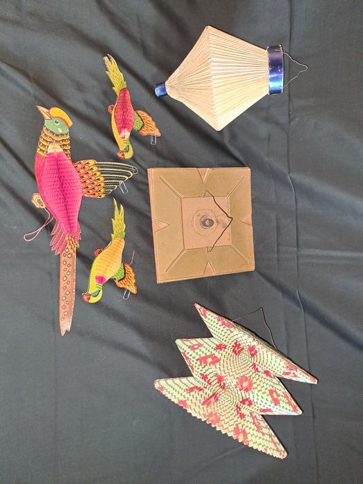 Decoratiuni hartie China, anii '70