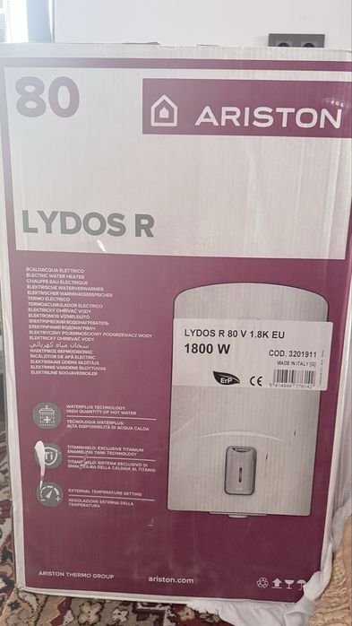 Boiler NOU electric Ariston Lydos  80  Litri