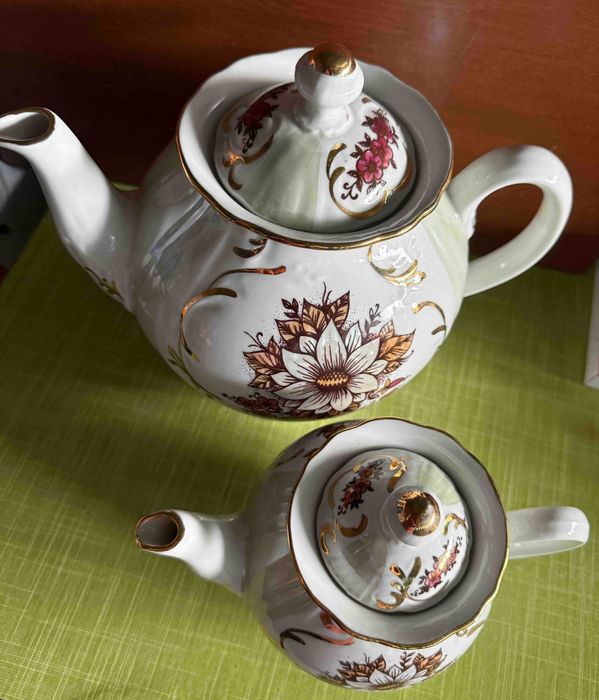 Чайные наборы СССР: чайник 3 л + заварочный