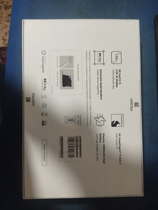 Planshet Redmi pad pro 5G